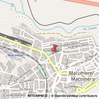 Mappa Via Dante Alighieri, 3, 08015 Macomer, Nuoro (Sardegna)