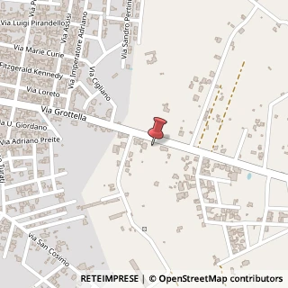 Mappa Via Grottella, 198, 73043 Copertino, Lecce (Puglia)