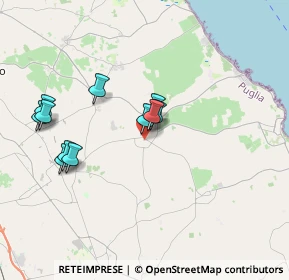 Mappa Via Martano, 73026 Melendugno LE, Italia (3.64636)