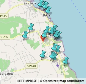 Mappa Via Sentinella, 73026 Melendugno LE, Italia (1.7705)