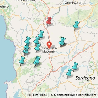 Mappa Via 4 Novembre, 08015 Macomer NU, Italia (16.76882)