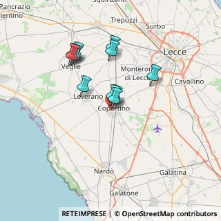 Mappa Via Macrì, 73043 Copertino LE, Italia (6.60455)