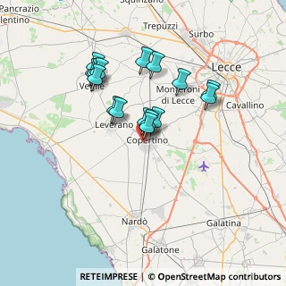 Mappa Via Macrì, 73043 Copertino LE, Italia (6.55875)