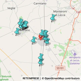 Mappa Via Macrì, 73043 Copertino LE, Italia (3.92)
