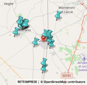 Mappa Via Macrì, 73043 Copertino LE, Italia (3.92)