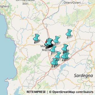 Mappa Via Beltrame di Bagnocavallo, 08015 Macomer NU, Italia (8.122)
