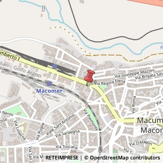 Mappa Corso Umberto I, 247, 08015 Macomer, Nuoro (Sardegna)