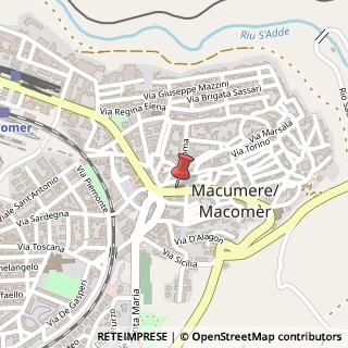 Mappa Corso Umberto I, 112, 08015 Macomer, Nuoro (Sardegna)