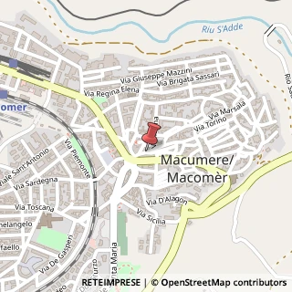 Mappa Via Vittorio Emanuele II, 3, 08015 Macomer, Nuoro (Sardegna)