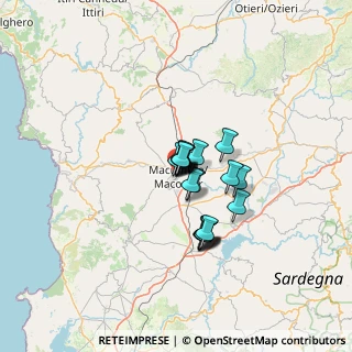 Mappa Via Seb. Satta, 08015 Macomer NU, Italia (8.36)
