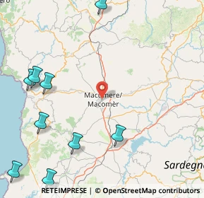 Mappa Via Seb. Satta, 08015 Macomer NU, Italia (32.68143)