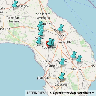 Mappa Via S. Francesco di Paola, 73043 Copertino LE, Italia (16.09143)