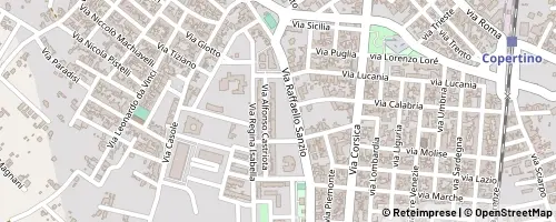 Mappa Copertino
