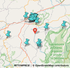 Mappa SP58, 08027 Nuoro NU, Italia (7.009)