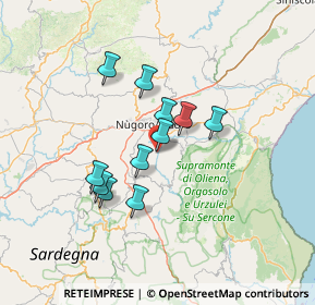 Mappa SP58, 08027 Nuoro NU, Italia (11.48455)