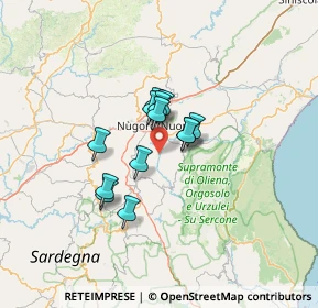 Mappa SP58, 08027 Nuoro NU, Italia (9.26538)