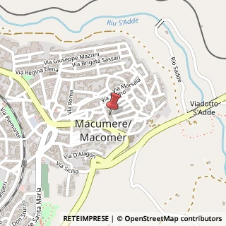Mappa Via Regina Margherita, 6, 08015 Macomer, Nuoro (Sardegna)