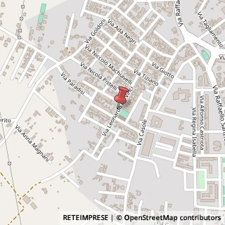 Mappa Via Leonardo Da Vinci, 73043 Copertino LE, Italia, 73043 Copertino, Lecce (Puglia)