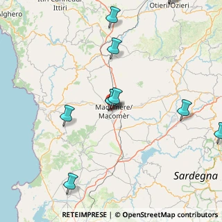 Mappa Via Rapallo, 08015 Macomer NU, Italia (21.64364)