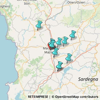 Mappa Via Rapallo, 08015 Macomer NU, Italia (9.91545)