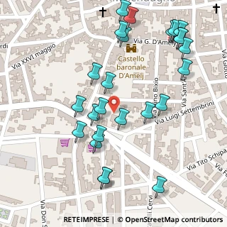 Mappa Via Luigi Settembrini, 73026 Melendugno LE, Italia (0.15)