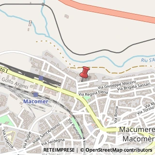 Mappa Via Sulis, 7/A, 08015 Macomer, Nuoro (Sardegna)