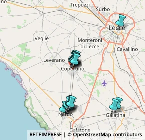 Mappa Via Trento, 73043 Copertino LE, Italia (6.462)
