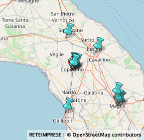 Mappa Via Trento, 73043 Copertino LE, Italia (12.11)