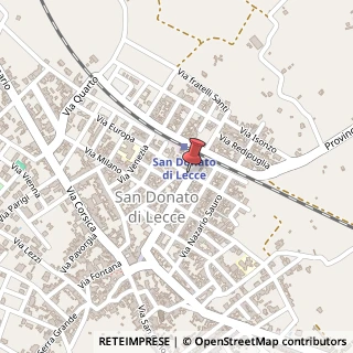 Mappa Via roma 60, 73010 San Donato di Lecce, Lecce (Puglia)