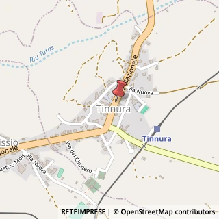 Mappa Via Nazionale, 55, 08010 Tinnura, Nuoro (Sardegna)