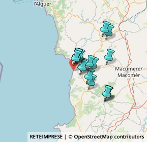 Mappa Localita sa lumenera, 09090 Magomadas NU, Italia (10.6175)