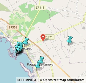 Mappa SP21 porto cesareo, 73048 Nardò LE, Italia (2.68714)
