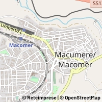 Mapa Macomer