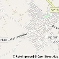 Map Caprarica di Lecce