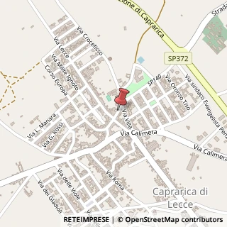 Mappa Via Madonna del Carmine, 24, 73010 Caprarica di Lecce LE, Italia, 73010 Caprarica di Lecce, Lecce (Puglia)