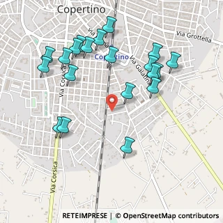 Mappa Via Gaetano Salvemini, 73043 Copertino LE, Italia (0.5955)