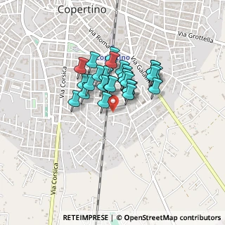 Mappa Via Gaetano Salvemini, 73043 Copertino LE, Italia (0.31679)