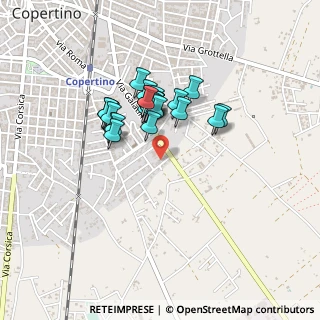 Mappa Via Luigi Pasteur, 73043 Copertino LE, Italia (0.35269)