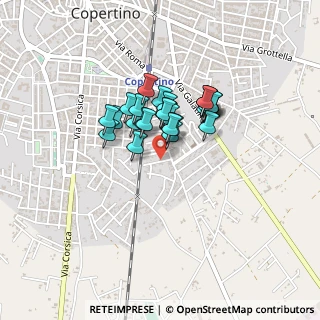 Mappa Via Umberto Saba, 73043 Copertino LE, Italia (0.3)