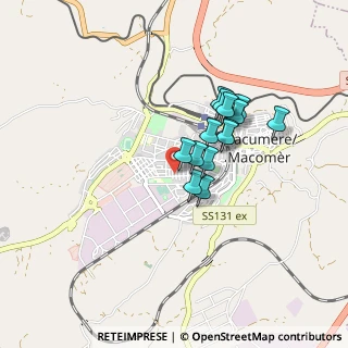 Mappa Via Giacomo Matteotti, 08015 Macomer NU, Italia (0.68571)