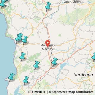 Mappa Via Alcide de Gasperi, 08015 Macomer NU, Italia (32.57357)