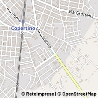 Mapa Copertino