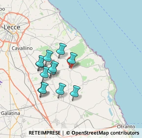 Mappa Via Filippo Turati, 73026 Melendugno LE, Italia (6.61083)