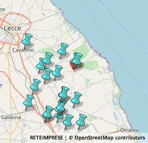 Mappa Via Filippo Turati, 73026 Melendugno LE, Italia (9.112)