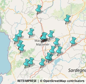 Mappa Via Giosuè Carducci, 08015 Macomer NU, Italia (15.3405)