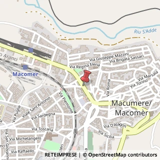 Mappa Corso Umberto I,  175, 08015 Macomer, Nuoro (Sardegna)