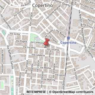 Mappa Via Lucania, 65, 73043 Nociglia, Lecce (Puglia)