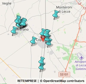 Mappa Largo Salvo D'Acquisto, 73043 Copertino LE, Italia (4.069)