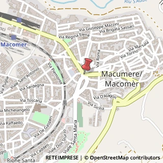 Mappa Corso Umberto I, 132, 08015 Macomer, Nuoro (Sardegna)