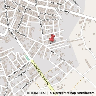Mappa Via San Clemente, 15, 73043 Copertino, Lecce (Puglia)